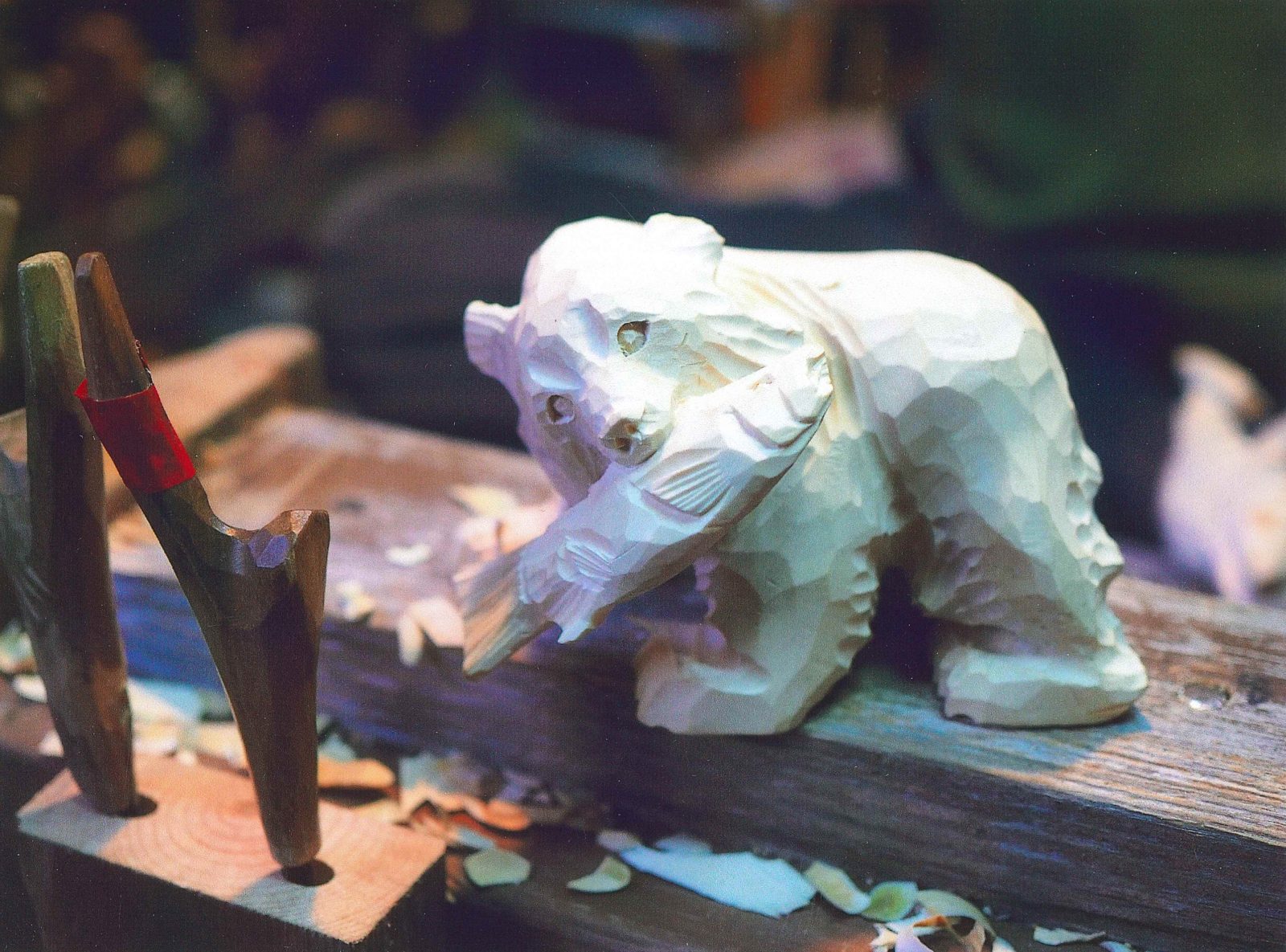 木彫りの熊