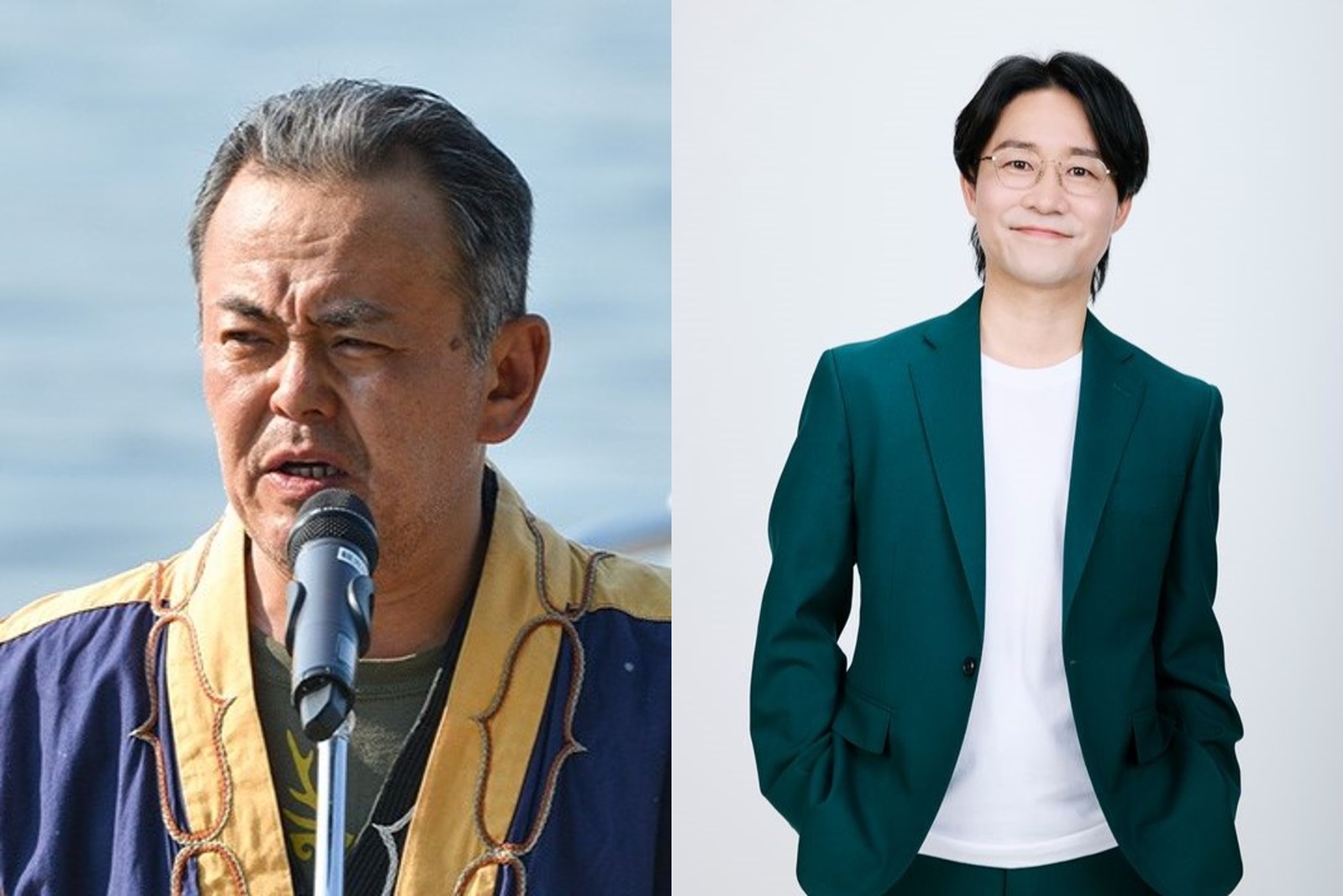 左：廣野洋さんと右：田村次郎さんの画像