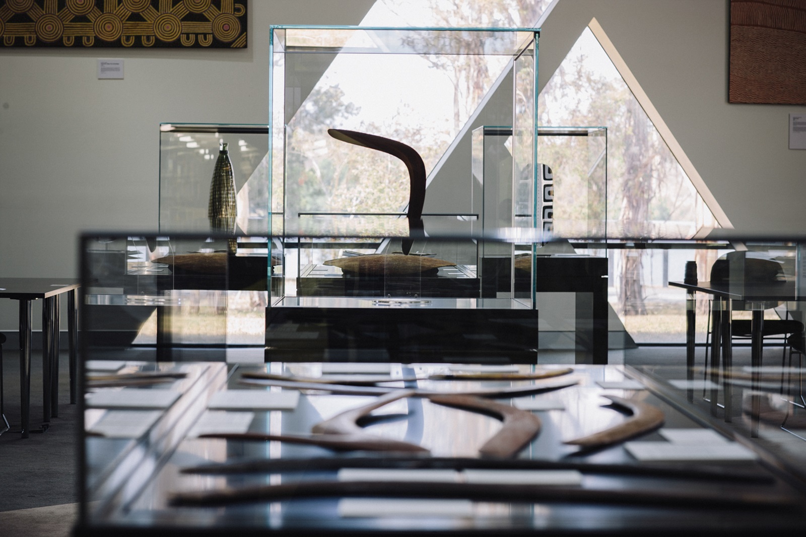 オーストラリア先住民研究所リーディングルームでの展示